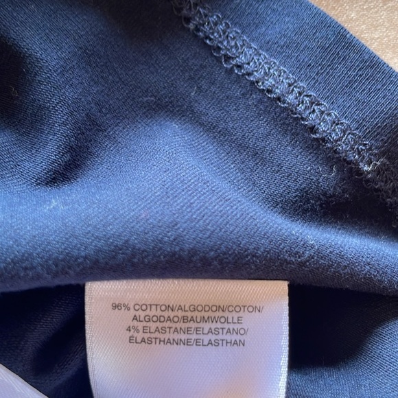 Jones of New York Sport Navy & White Contrast Trim Sleeveless Tank Size Small - Picture 12 of 13